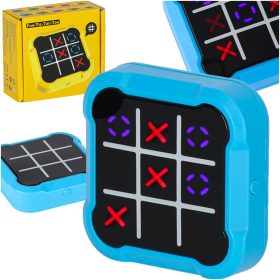 Apskritimas kryžius kryžius elektroninis galvosūkių žaidimas tic tac toe nešiojamoji konsolė mėlynaŽaislai/Elektroniniai žaislai Apskritimas kryžius kryžius elektroninis galvosūkių žaidimas tic tac toe nešiojamoji konsolė mėlyna