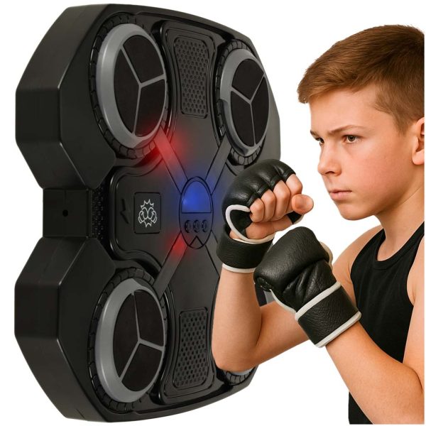 Boksininkų skydas sieninis treniruoklis muzika "Bluetooth" LED USBŽaislai/Teminiai žaislai/Sporto žaislai Boksininkų skydas sieninis treniruoklis muzika "Bluetooth" LED USB