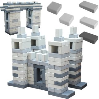 CLASSIC WORLD EDU Mega Construction Blocks EVA Bricks Soft for Building 90 pcs.