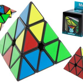 PYRAMINX dėlionės kubo žaidimas Black MoYu