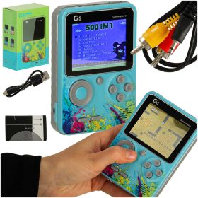Retro mini nešiojamoji žaidimų konsolėŽaislai / elektroniniai žaislai Retro mini nešiojamoji žaidimų konsolė