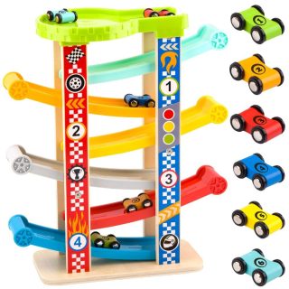 TOOKY TOY Colorful Slide Track For Cars