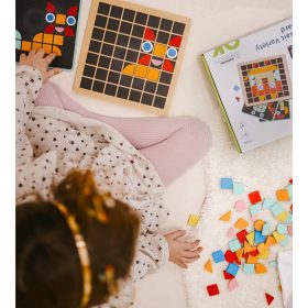 TOOKY-TOY-Wooden-Mosaic-Montessori-Puzzle-1