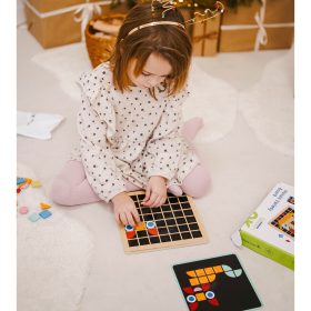 TOOKY-TOY-Wooden-Mosaic-Montessori-Puzzle-3