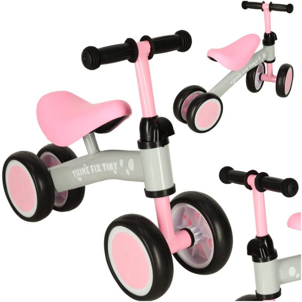 Trike Fix Mažytis krosinis triratukas rožinės spalvosSportas/Dviračiai/Bėgimo dviračiai Trike Fix Mažytis krosinis triratukas rožinės spalvos