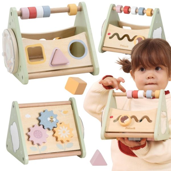 VIGA-Activity-Triangle-–-5-in-1-Wooden-Educational-Toy VIGA Activity Triangle – 5-in-1 Wooden Educational Toy