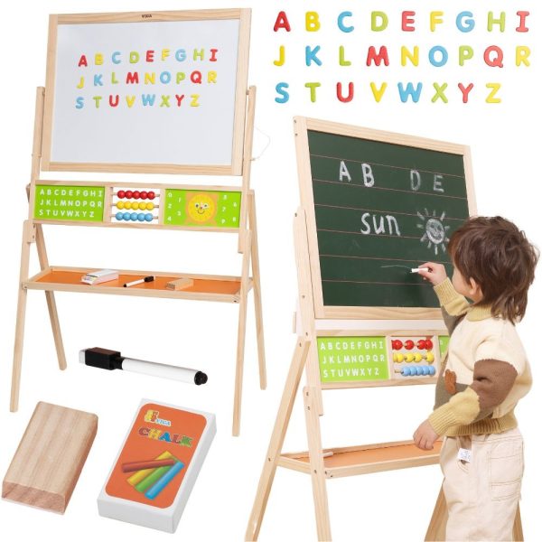 VIGA-Large-Educational-Board-2-in-1 VIGA Large Educational Board 2 in 1