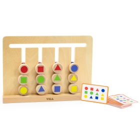 VIGA-Montessori-Color-and-Shape-Puzzle-Game-1