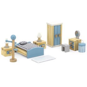 VIGA-PolarB-Dollhouse-Bedroom-Furniture-Set-3