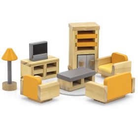 VIGA-PolarB-Dollhouse-Furniture-Set-Living-Room-1