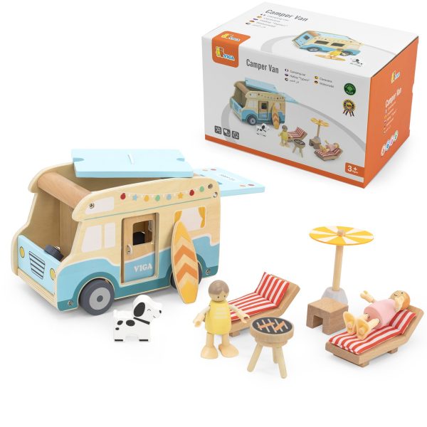 VIGA-Wooden-Camper-Beach VIGA Wooden Camper Beach