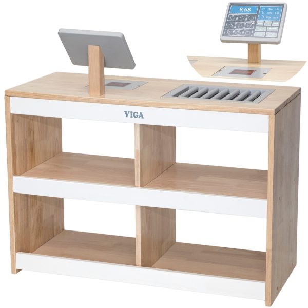 VIGA-Wooden-Cash-Register VIGA Wooden Cash Register