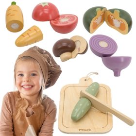 VIGA Wooden Chopping Board Set – Vegetables