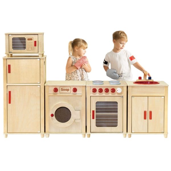 VIGA-Wooden-Huge-Natural-Kitchen-Set-FSC-Certified VIGA Wooden Huge Natural Kitchen Set FSC Certified