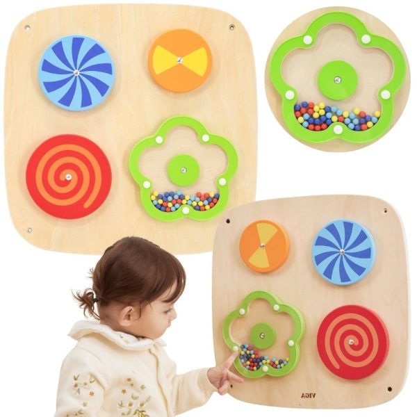 VIGA-Wooden-Wall-Panel-Swirling-Patterns VIGA Wooden Wall Panel - Swirling Patterns