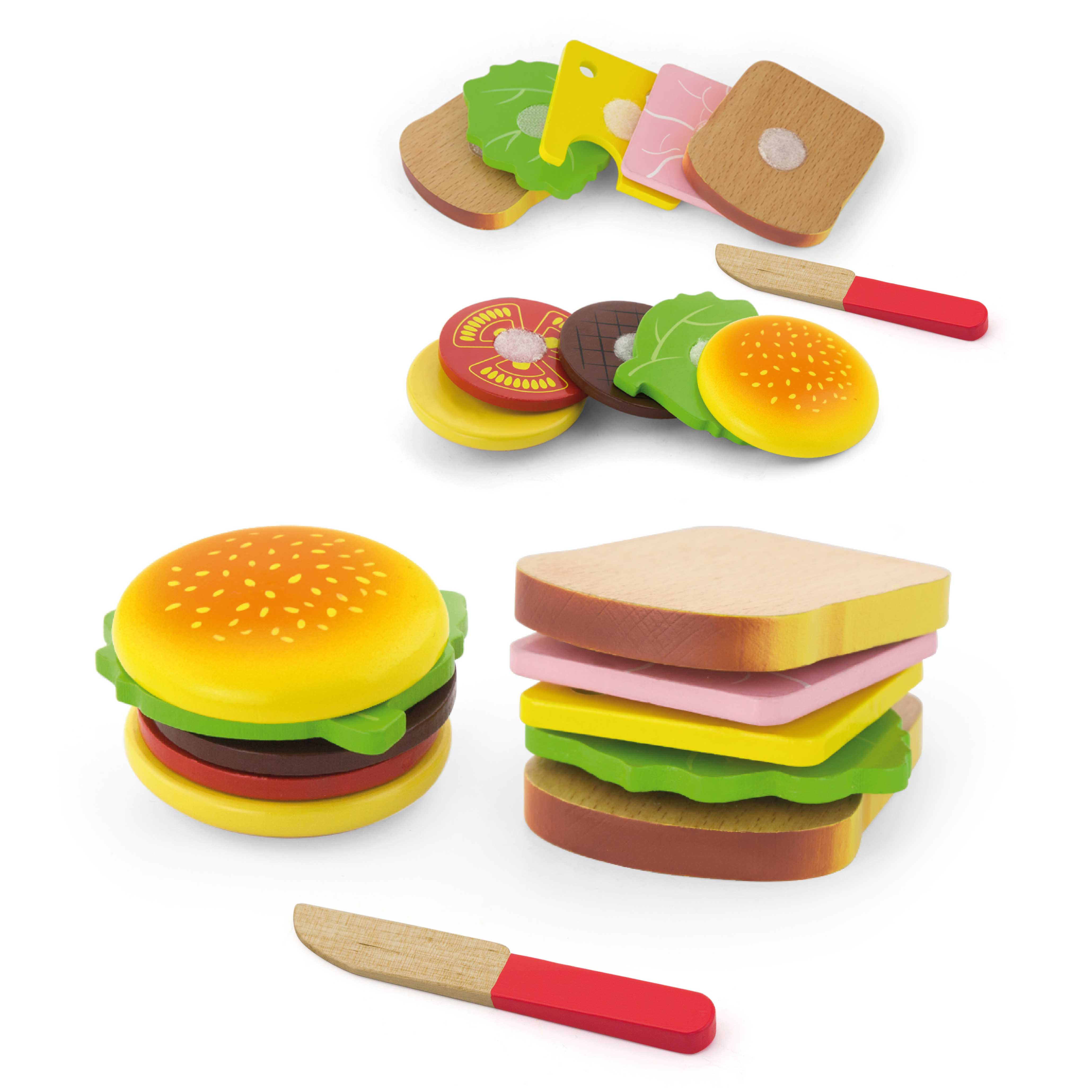 Viga-Hamburger-and-Sandwich-Chopping-Set Viga Hamburger and Sandwich Chopping Set
