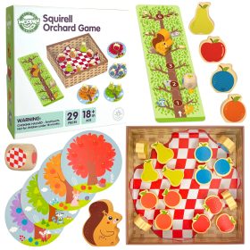 WOOPIE-GREEN-Squirrel-in-the-Orchard-Family-Board-Game-FSC WOOPIE GREEN Squirrel in the Orchard Family Board Game FSC