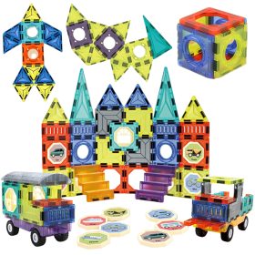 WOOPIE-Magnetic-Blocks-3D-Set-Castle-Vehicles-71pcs-2