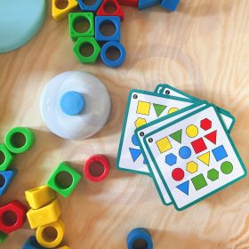 WOOPIE-Montessori-Dinosaur-Puzzle-Match-Shapes-Skill-Game-1