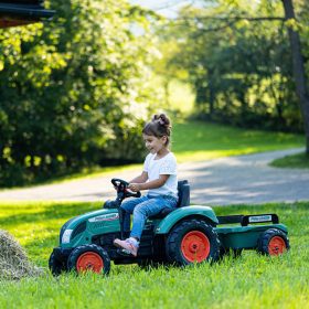 FALK-Lander-Green-Pedal-Tractor-with-Trailer-for-3-7-Years-3