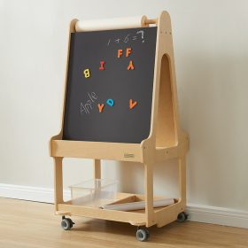 MASTERKIDZ-Double-Sided-Dry-Erase-Board-3-in-1-Easel-on-Wheels-2