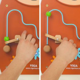 VIGA-Wooden-Manipulative-Board-Horse-FSC-Montessori-Certificate-3