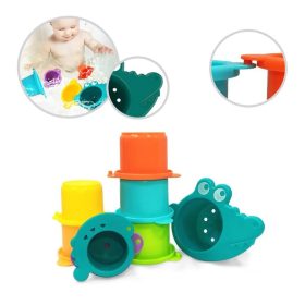 WOOPIE-BABY-Bath-Toy-Crocodile-Overflow-Cups-1