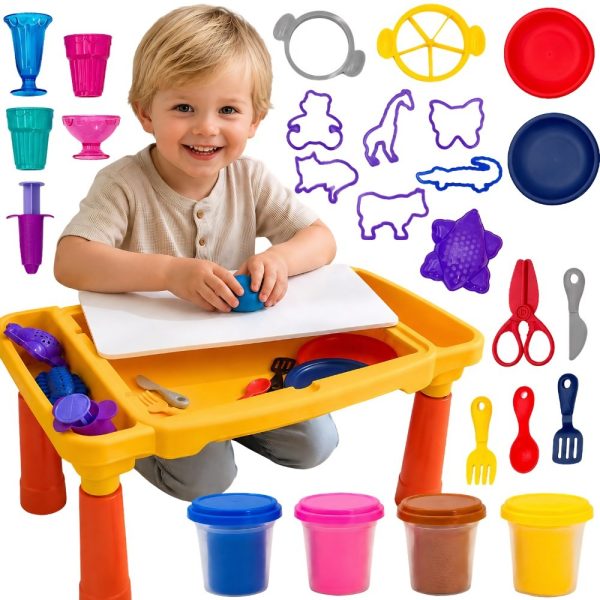 WOOPIE-Dough-Table-Set-with-Storage-40-pcs WOOPIE Dough Table Set with Storage 40 pcs.