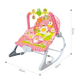 WOOPIE-BABY-Pink-Vibration-Rocker-with-Arch-3