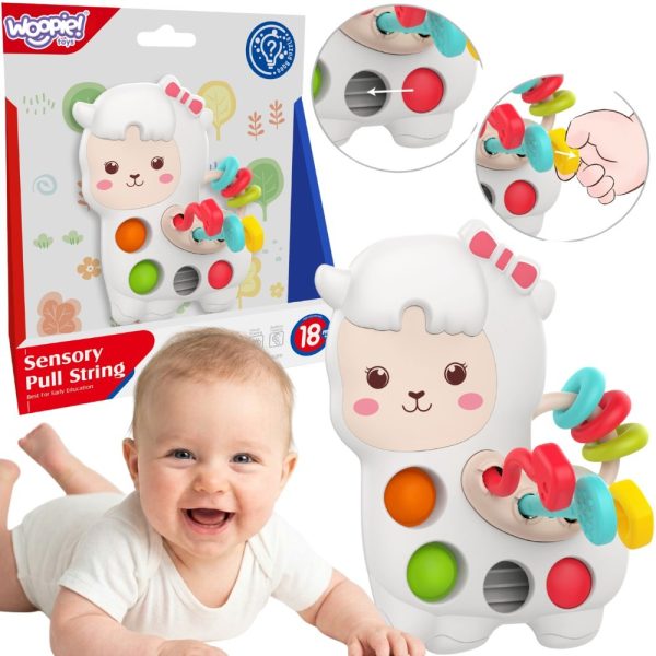 WOOPIE-BABY-Sensory-Manipulative-Toy-Montessori-Llama-18m WOOPIE BABY Sensory Manipulative Toy Montessori Llama 18m+