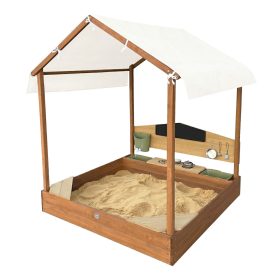 AXI-Meli-Sandbox-House-with-a-White-Roof-Mud-Garden-Kitchen AXI Meli Sandbox House with a White Roof Mud Garden Kitchen