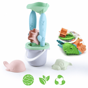 WOOPIE GREEN Bucket and Wheel Set 4 pcs.