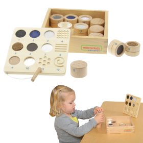 MASTERKIDZ Guess by Touch Material and Texture 12 Montessori Elements
