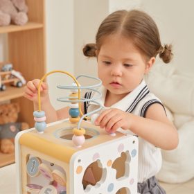 VIGA-PolarB-Wooden-Activity-Cube-7-in-1-Sorter-Maze-Animals-12m-3